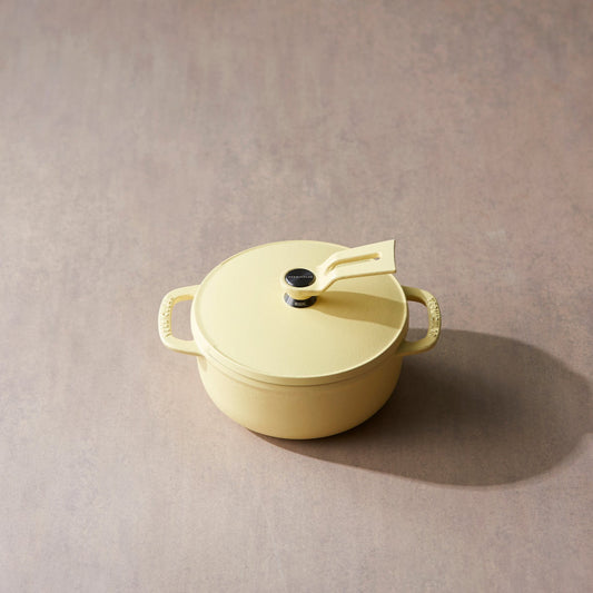 期間限定販売【オーブンポット2 BECCIU.Limited】MINI 14cm(マットカモミールイエロー×ブラック)