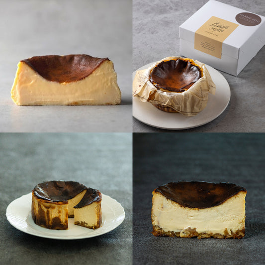 <お得な2個セット> バスクチーズケーキ(キャラメルナッツ・プレーン)