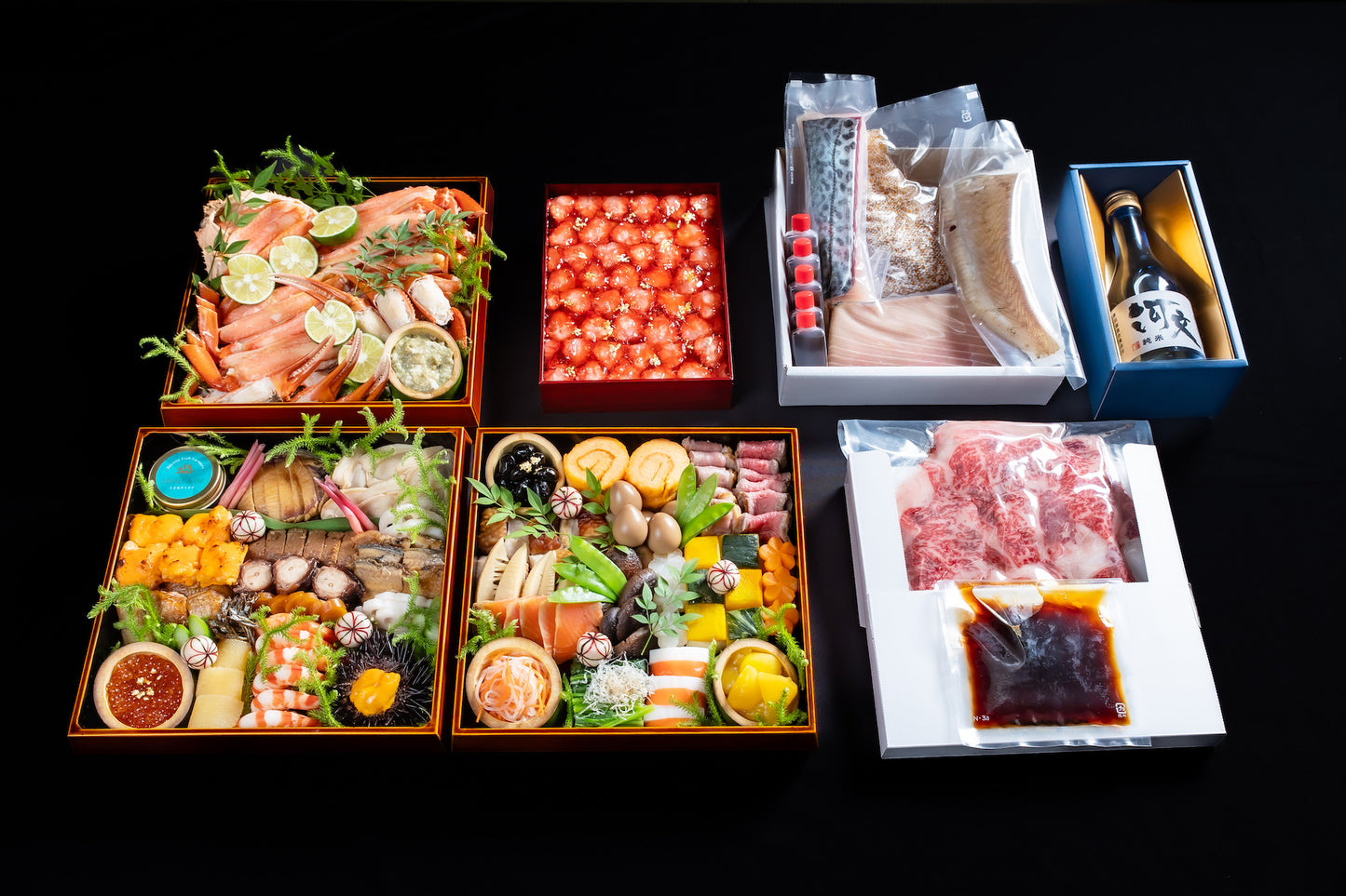 【限定30台】2026年 料亭 河文（かわぶん） 御節〈和〉 三段重／4〜5人前