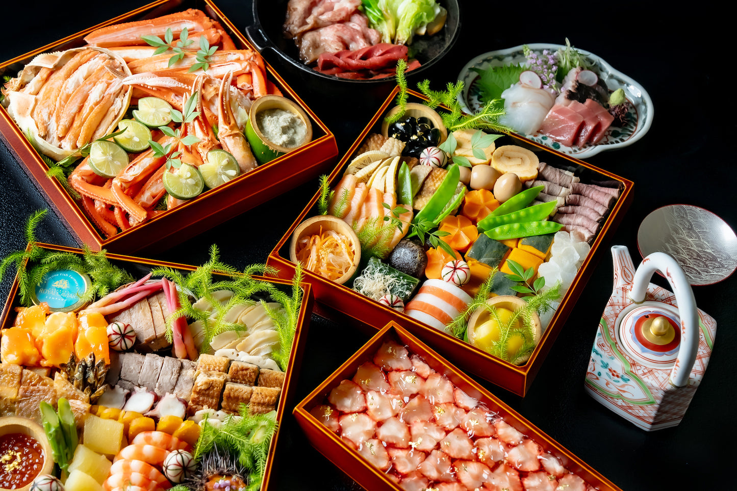 【限定30台】2026年 料亭 河文（かわぶん） 御節〈和〉 三段重／4〜5人前