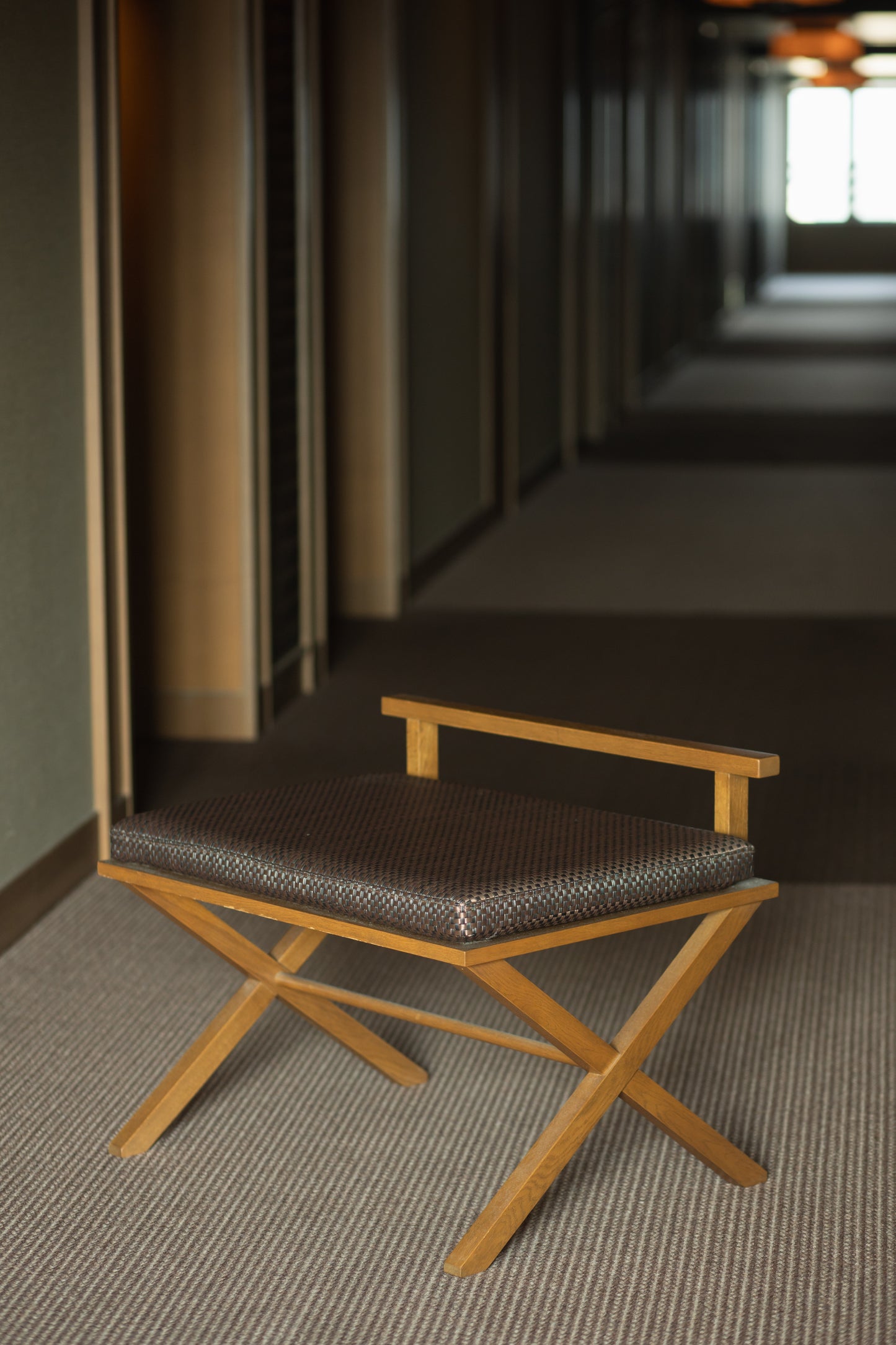 Original luggage rack from Oriental Hotel