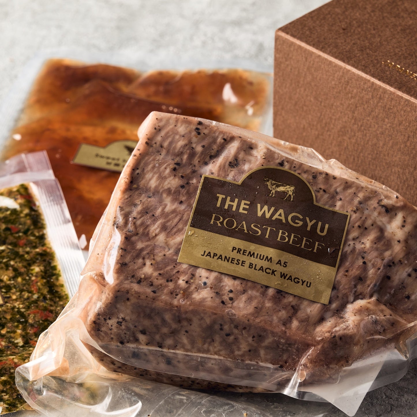 【数量限定】Premium A5 THE WAGYU ROAST BEEF 300g(黒毛和牛5等級モモ肉ローストビーフ )