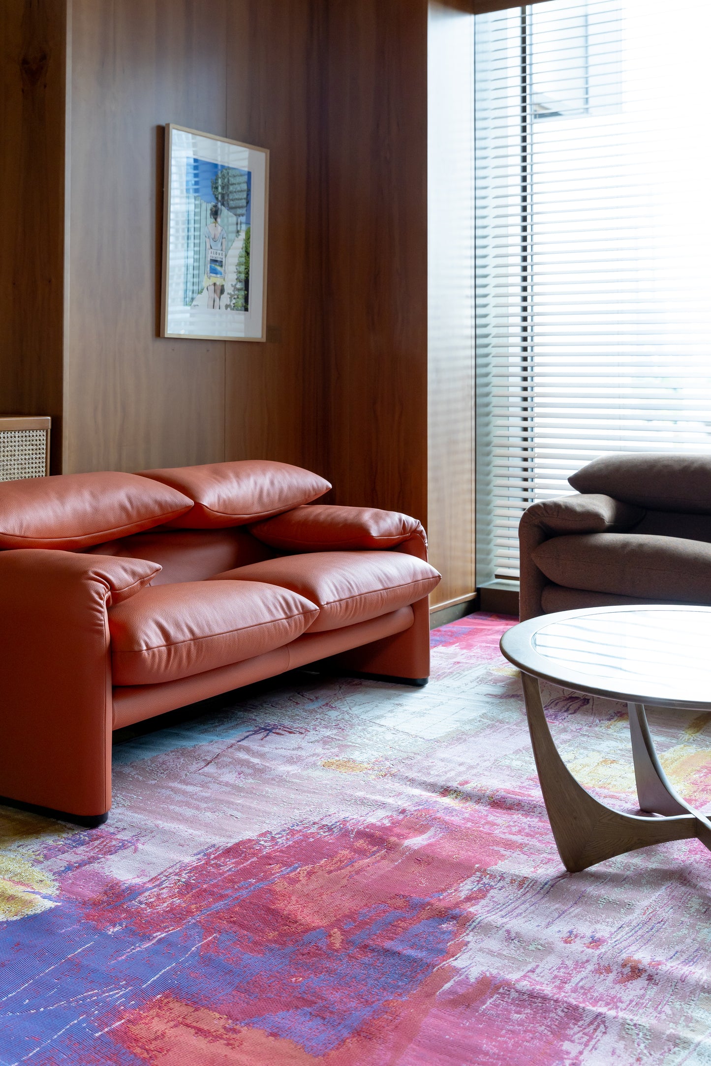 -LEATHER ORANGE-  MARALUNGA - CASSINA IXC×BECCIU. LIMITED