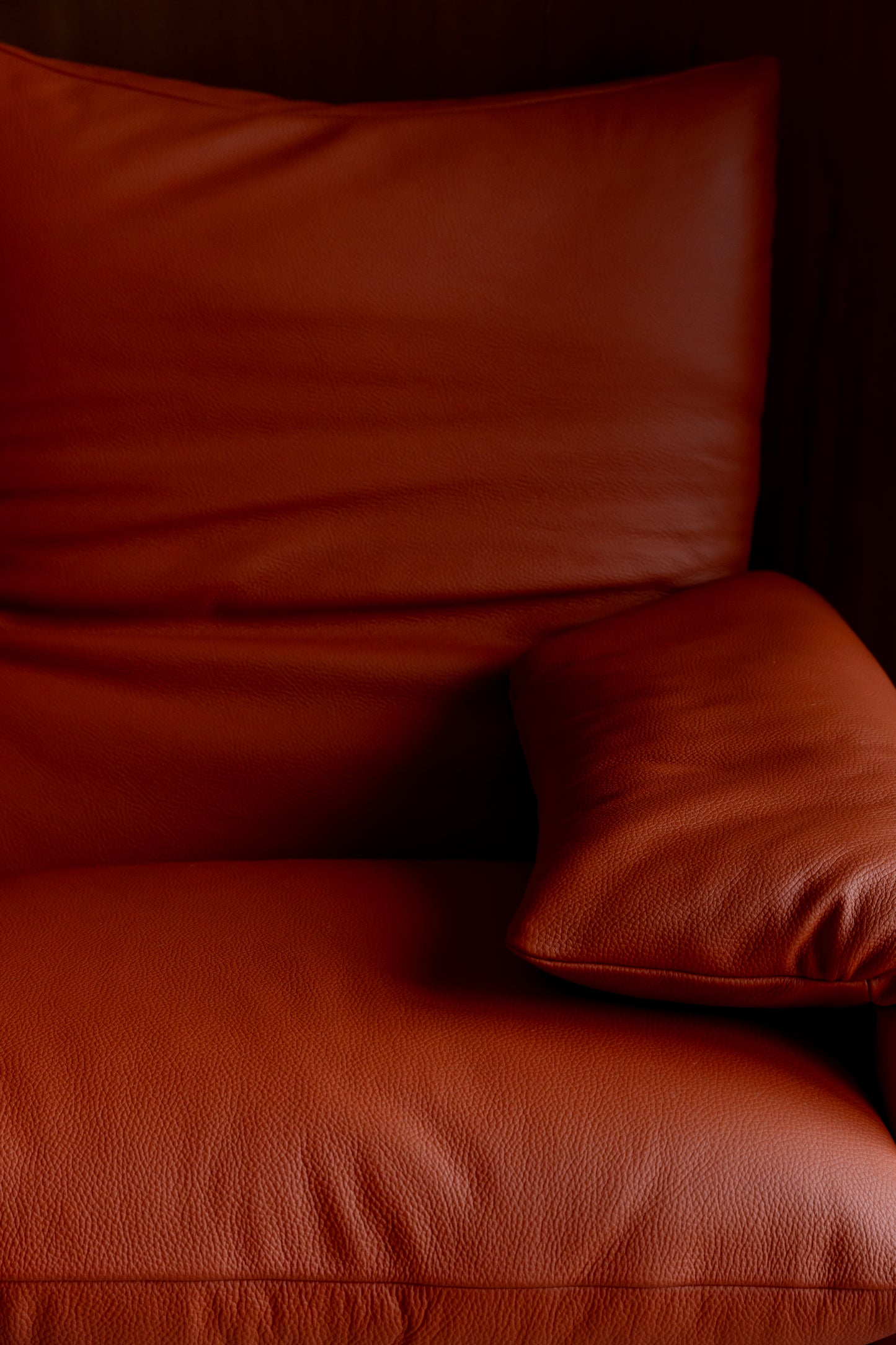 -LEATHER ORANGE-  MARALUNGA - CASSINA IXC×BECCIU. LIMITED